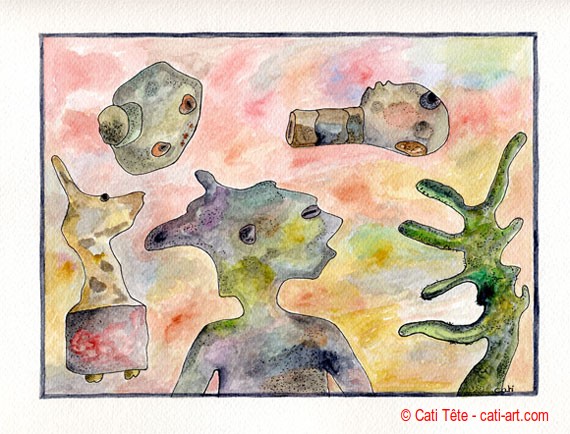Cati T�te - Art Work
